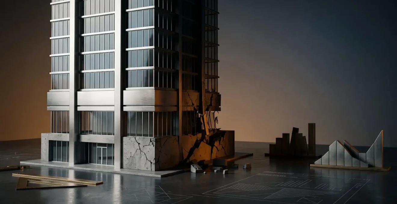 Deceptive high-return investment concept in commercial property finance