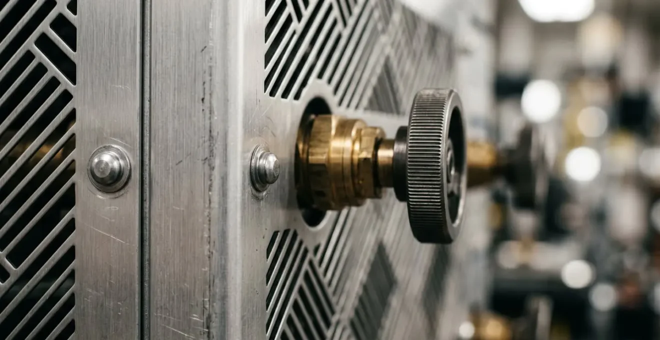 HVAC mechanical equipment showing controlled energy management in commercial property