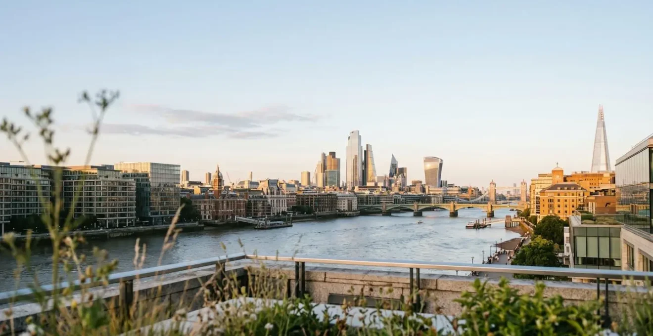 Environmental concept illustrating balanced income and capital growth in property investment