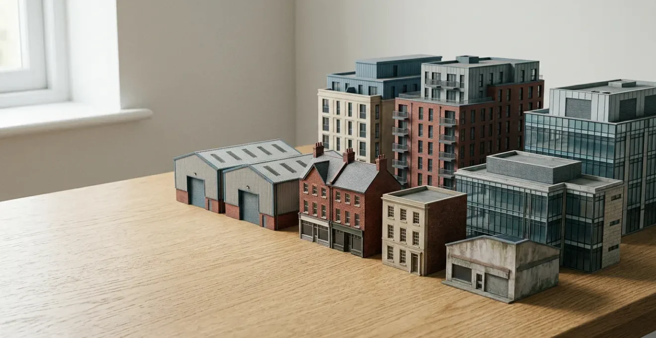 Strategic UK commercial property portfolio diversification across multiple sectors