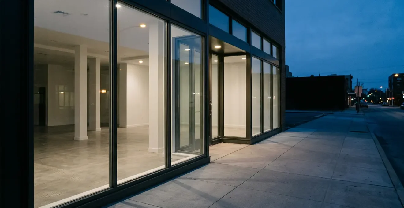 Empty commercial property symbolizing hidden vacancy costs in real estate